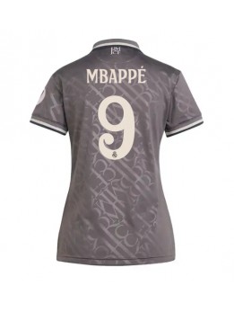 Real Madrid Kylian Mbappe #9 Replika Tredje Kläder Dam 2024-25 Kortärmad